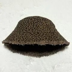 レオパードバケットハット