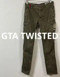 ジーティーアー　GTA TWISTED　カーゴパンツ　サイズ46　スリムフィットのサムネイル