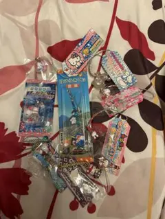 ご当地限定ハローキティ ストラップ 8個セット