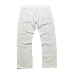 Levi's501リーバイス W40L30ホワイトデニムジーンズボタンフライ古着