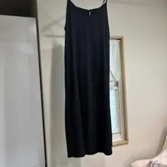 ブラックキャミワンピース