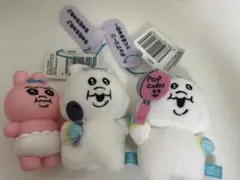 んぽちゃむセリフ付きマスコット　おぱんちゅうさぎソフビフィギュア