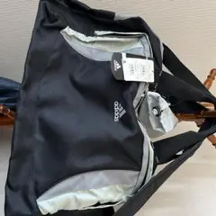 い*う様 adidas ボストンバッグ 30L ブラック/グレー