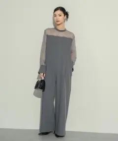 NEUNA　シアータックオールインワン グレー