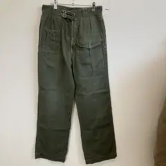 希少70s イギリス軍グルカパンツ　ダブルベルトのサムネイル