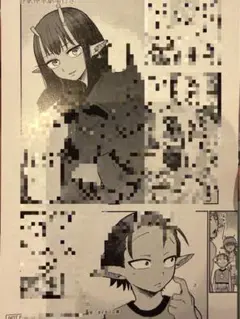 銀河特急ミルキーサブウェイ 入場者特典 オリジナルミニ漫画 アカネ&カナタ