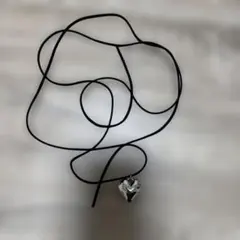 シルバーハートのチョーカー