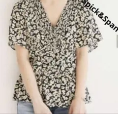 Spick&Span スピックアンドスパン シャーリングスリーブブラウス 38のサムネイル