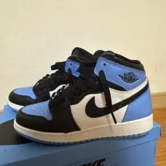 NIKE Air Jordan 1 ブラック/ブルー/ホワイト ハイカット