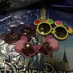 ディズニー　サングラス　3点セット　ミニー　ミッキー　トロスプ　ディズニーランド