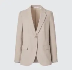 UNIQLO 感動ジャケット ベージュ S