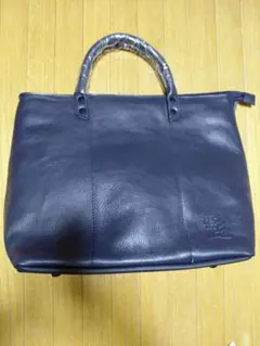 【新品未使用】ハーヴェストレーベル・ レザー トートバッグ・髭バック・収納袋付き