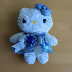 【レトロ】ハローキティ ぬいぐるみ 誕生石 サファイア ブルー ドレス サンリオのサムネイル