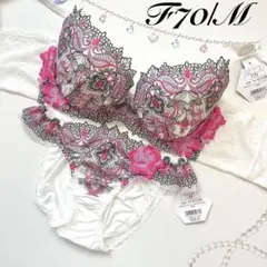 定価6710円 《ジュエリー》 F70/M ドゥペルル ブラジャー&ショーツのサムネイル