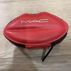 MAC マック リップ型 ポーチ レッドのサムネイル