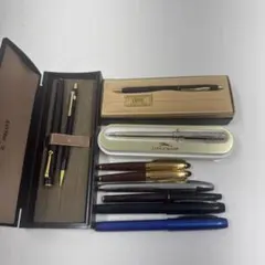 Parkerパーカー Platinumプラチナ 万年筆 18k 2本セット - メルカリ