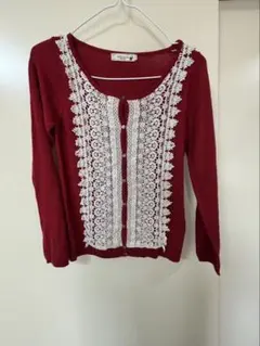 earth music&ecology レースカーディガン