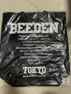 BEEDEN トートバッグ 黒 ブラック POPUP限定