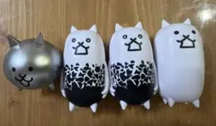 にゃんこ大戦争 フィギュア ミニフィギュア 4体セット