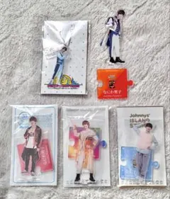 なにわ男子 藤原丈一郎 アクリルスタンド＆アクリルキーホルダー 5点セット