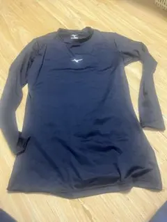 Mizuno ブラック 長袖 アンダーシャツ M