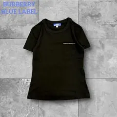 BURBERRY BLUE LABEL 半袖Tシャツ ブラック M