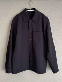 ユニクロ 感動シャツジャケット ウールライク Sサイズ