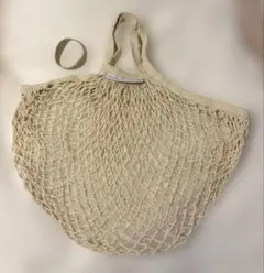 DEAN&DELUCA ネットバッグ　生成り