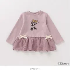 petit main ミニーマウス 長袖カットソー 110cm