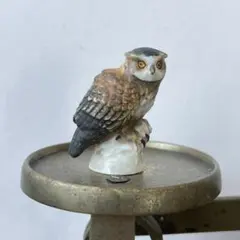 デンマーク ビングオーグレンダール フクロウ フィギュリン