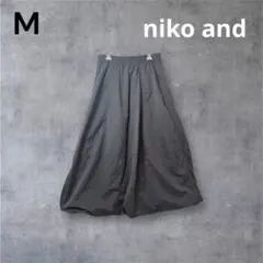 niko and... フレアスカート ロングスカート カジュアル 在庫一点限り