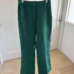 【WEGO】グリーン カジュアルパンツ ウエストゴム