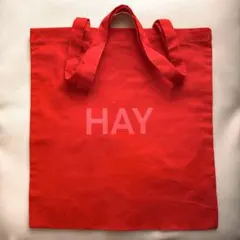 HAY トートバッグ レッド