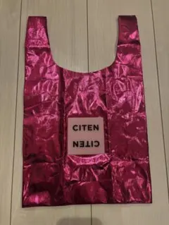 CITEN ガチャガチャ エコバッグ ピンク