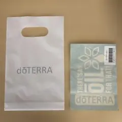 doTERRA ドテラ かーステッカー 2016 と ビニール袋 セット 未使用のサムネイル