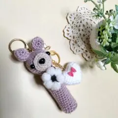 あみぐるみクマちゃん.リップケース