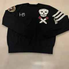 ハイドロゲン　セーター Cashmere Embellished Sweater | Garnet Hill