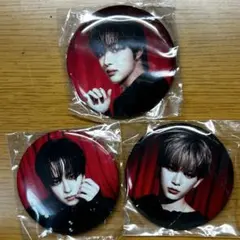 AWAKEN アジツ 缶バッチ 3個セット EJ TAKA HARUA