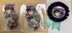 鬼滅の刃 時透無一郎 アクスタ コサージュ風バッジ ハロウィン