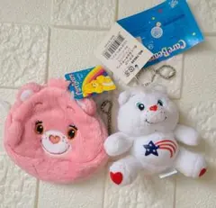 ケアベア ミニポーチ ぬいぐるみ