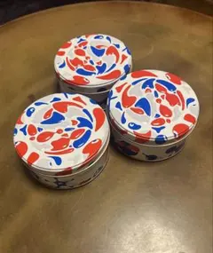 大阪・関西万博ミニゴーフル（ミャクミャク）空き缶3点セット風月堂