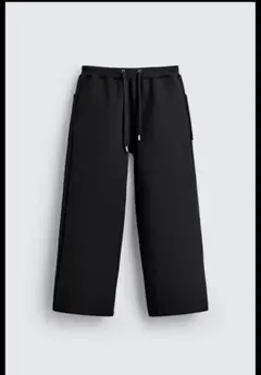 ZARA テクニカルワイドレッグジョガーパンツ スウェットパンツ
