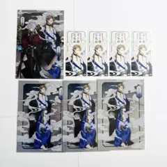 ツキウタ。AGF　月野陰陽寮壱ノ門　ステッカー　ポストカード　文月海　霜月隼