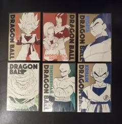 ドラゴンボール　メタリックポストカード　６枚セット