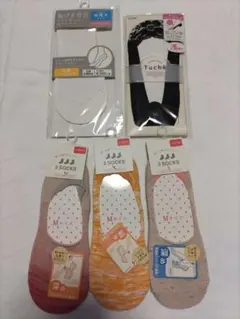 カバーソックス５足　Мサイズ