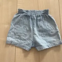 ミッフィーデニムショートパンツ