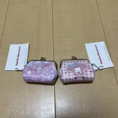 サンリオ　マイメロディのがまぐちコインケースセット