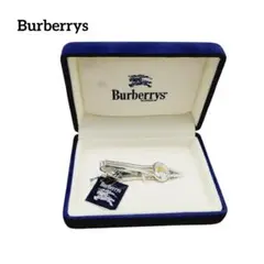 【未使用品】Burberrys ネクタイピン 騎士 シルバー ゴールド ケース付