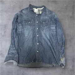 Blue Blue Japan デニム長袖シャツ