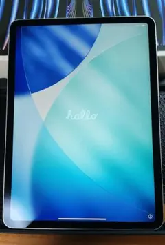 お値下げ中‼️iPadAirM2 128GB Wi-Fi + ブルー - メルカリ